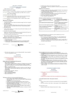 Preview of Educational Assessment Foundations and Principles of CBA Methods | Score 100% | Latest 202