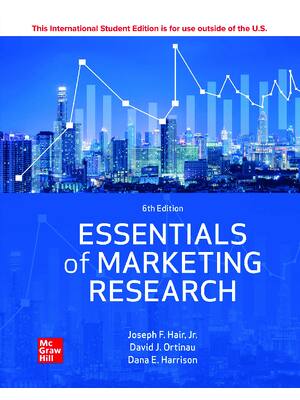 Preview of eBook PDF ISE Essentials of Marketing Research 6th Edition By Joseph Hair, David Ortinau,