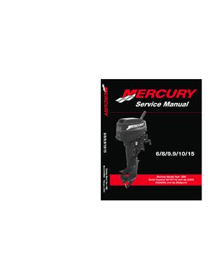 Preview of Mercury 6 8 9.9 10 15 - Starting Year 1986 - Service Manual