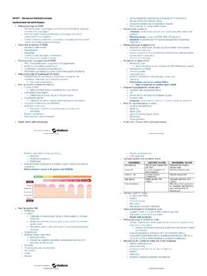 Preview of NR507 Final Exam Study Guide Gastrointestinal & Neurological Pathophysiology | Score 100%
