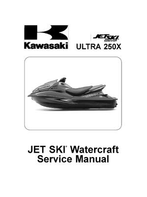 Preview of Kawasaki Jetski Ultra 250x Service Manual 2007