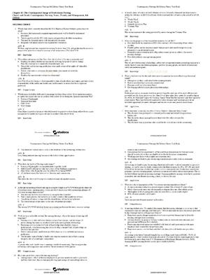 Preview of NURS 02 Test Bank for Professional Nursing | Score 100% | Professional Nursing Practice Ex