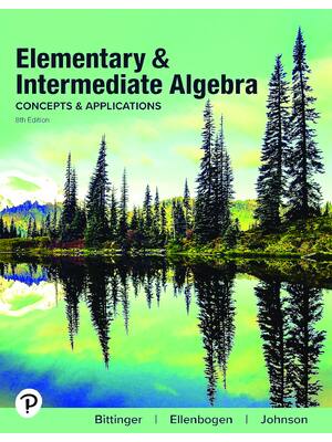 Preview of eBook PDF Elementary and Intermediate Algebra Concepts and Applications 8th Edition By Mar