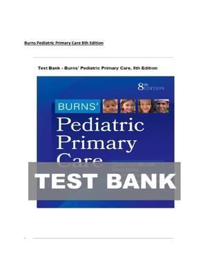 Preview of Burns Pediatric Primary Care 8th Edition1