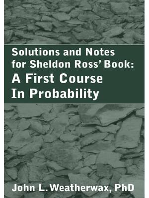 Preview of Solution Manual for A First Course In Probability (2015) By Sheldon Ross, John Weatherwax