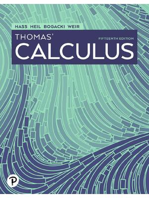 Preview of eBook [PDF] Thomas Calculus 15th Edition By George Brinton Thomas, Joel Hass