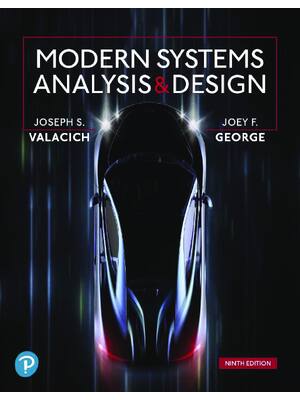 Preview of eBook PDF Modern Systems Analysis and Design 9th Edition By Joseph Valacich, Joey George