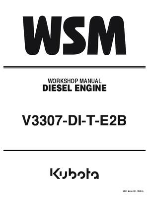 Preview of Kubota Engine Service Manual V3307-DI-T-E2B
