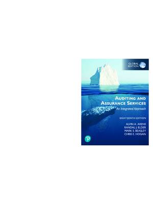 Preview of eBook [PDF] Auditing and Assurance Services An Integrated Approach 18th Global Edition By