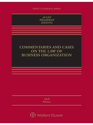 Preview of eBook [PDF] Commentaries and Cases on the Law of Business Organization 6th Edition By Will