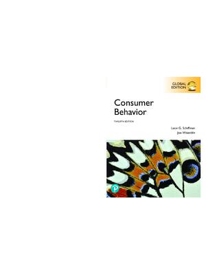 Preview of eBook [PDF] Consumer Behavior 12th Global Edition By Leon Schiffman, Joseph L. Wisenblit