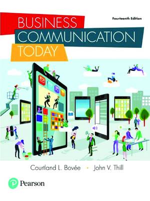 Preview of eBook PDF Business Communication Today 14th Edition By Courtland Bovee, John Thill