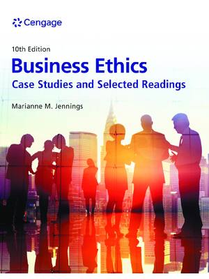 Preview of eBook PDF Business Ethics Case Studies and Selected Readings 10th Edition By Marianne Jenn
