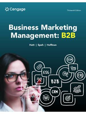 Preview of eBook PDF Business Marketing Management B2B 13th Edition By Michael Hutt, Thomas Speh, Dou