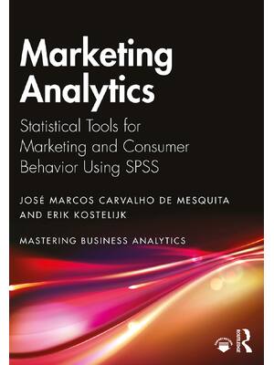 Preview of eBook [PDF] Marketing Analytics Statistical Tools for Marketing and Consumer Behaviour usi