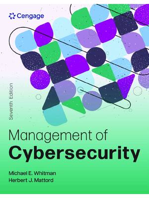 Preview of eBook PDF Management of Cybersecurity 7th Edition By Michael Whitman, Herbert Mattord