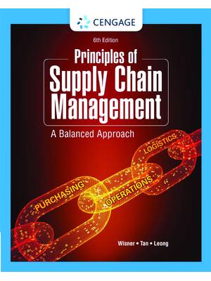 Preview of eBook PDF Principles of Supply Chain Management A Balanced Approach 6th Edition By Joel Wi