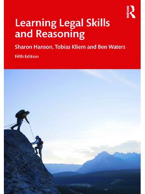 Preview of eBook [PDF] Learning Legal Skills and Reasoning By Sharon Hanson, Tobias Kliem, Ben Waters