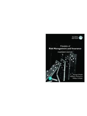 Preview of eBook [PDF] Principles of Risk Management and Insurance 14th Global Editon GEORGE. MCNAMAR