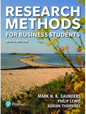 Preview of eBook [PDF] Research methods for business students 9th Edition By Mark N K Saunders, Phili