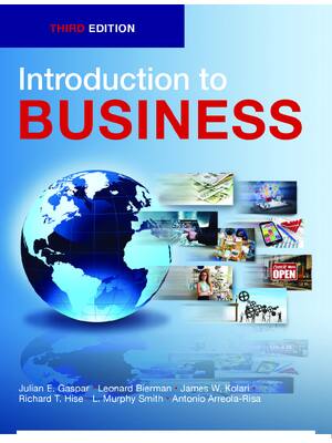 Preview of eBook PDF Introduction to Business 3rd Edition By Julian Gaspar, Leonard Bierman, James Ko