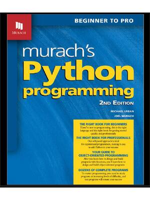 Preview of eBook PDF Murach's Python Programming 2nd Edition By Joel Murach, Michael Urban