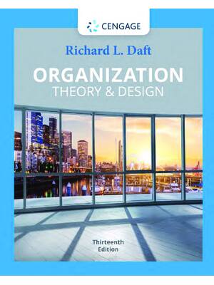 Preview of eBook PDF Organization Theory and Design 13th Edition By Richard Daft