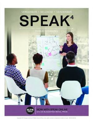 Preview of eBook PDF SPEAK 4th Edition By Kathleen Verderber