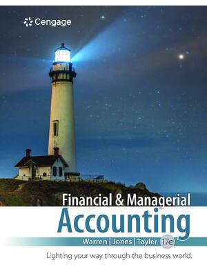 Preview of eBook [PDF] Financial  Managerial Accounting 17th Edition By Carl Warren, William Tayler