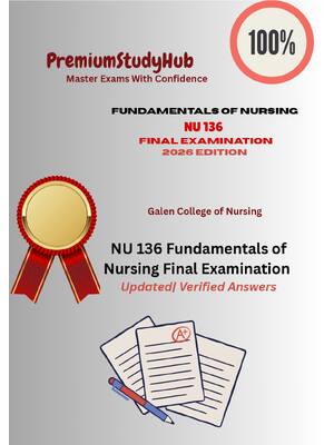 Preview of NR 103 Week 2 Quiz Assessment july 2026
