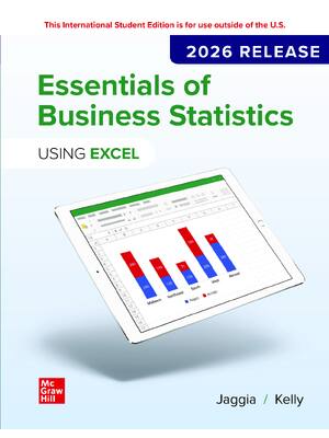 Preview of eBook [PDF] Essentials of Business Statistics Using Excel 2026 Release (ISE) By Sanjiv Jag