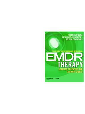 Preview of eBook [PDF] Eye Movement Desensitization and Reprocessing (EMDR) Therapy By Marilyn Luber