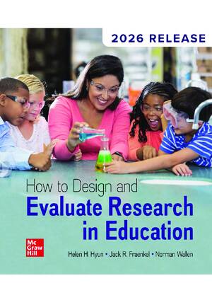 Preview of eBook PDF ISE How to Design and Evaluate Research in Education 2026 Release By Helen Hyun,