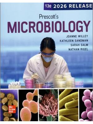 Preview of eBook PDF Prescott's Microbiology 2026 Release By Joanne Willey, Kathleen Sandman, Dorothy
