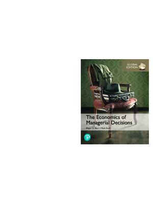 Preview of eBook [PDF] The Economics of Managerial Decisions Global Edition By Blair, Roger, Rush, Ma