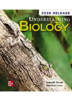 Preview of eBook PDF Understanding Biology 2026 Release By Kenneth Mason, Jonathan Losos