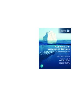 Preview of eBook [PDF] Auditing and Assurance Services An Integrated Approach 18th Global Edition By