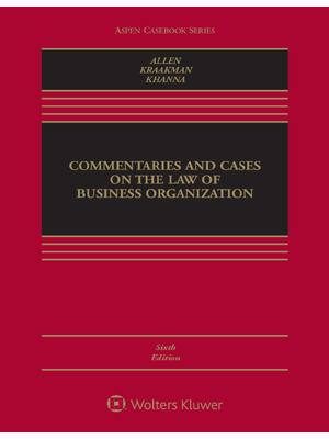 Preview of eBook [PDF] Commentaries and Cases on the Law of Business Organization 6th Edition By Will