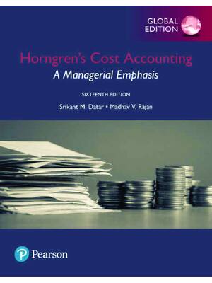 Preview of eBook [PDF] Horngren's Cost Accounting A Managerial Emphasis 16th Global Edition By Srikan