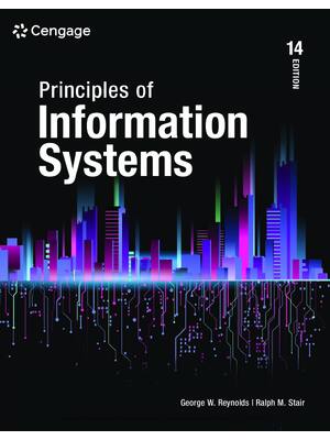 Preview of eBook [PDF] Principles of Information Systems 14th Edition By Ralph Stair, George Reynolds