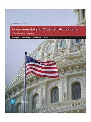 Preview of eBook PDF Governmental and Nonprofit Accounting 11th Edition By Robert Freeman, Craig Shou