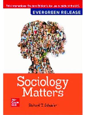 Preview of eBook (ISE) [PDF] Sociology Matters EverGreen (2026 Release)  By Richard T. Schaefer
