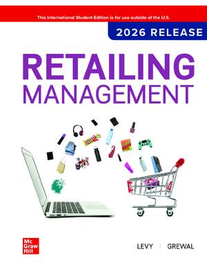 Preview of eBook [PDF] Retailing Management 2026 Release (ISE) By Michael Levy, Dhruv Grewal