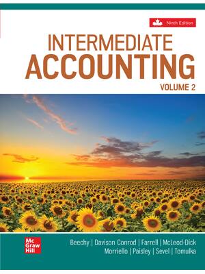 Preview of eBook PDF Intermediate Accounting Volume 2 9th Canadian Edition By Thomas Beechy, Joan Dav