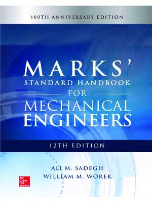 Preview of eBook PDF Marks' Standard Handbook for Mechanical Engineers 12th Edition By Ali Sadegh, Wi