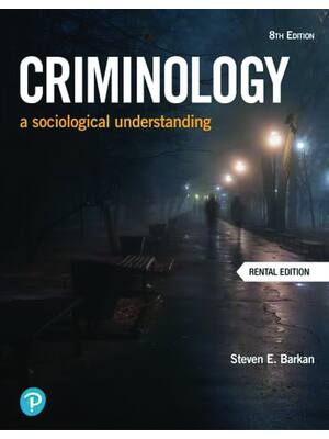 Preview of eBook PDF Criminology A Sociological Understanding 8th Edition By Steven E Barkan