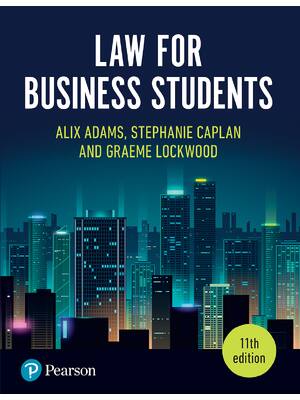 Preview of eBook PDF Law for Business Students 11th Edition By Alix Adams, Stephanie Caplan