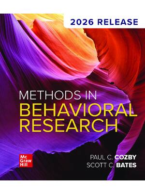 Preview of eBook PDF Methods in Behavioral Research 2026 Release By Paul C. Cozby, Scott Bates
