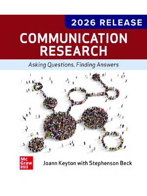 Preview of eBook PDF Communication Research Asking Questions Finding Answers 2026 Release By Joann Ke