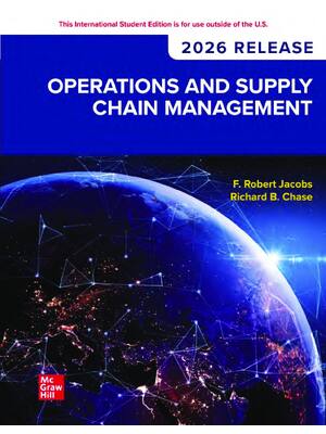 Preview of eBook ISE PDF Operations and Supply Chain Management 2026 Release By F. Robert Jacobs, Ric